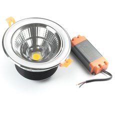Точечный светильник с арматурой серебряного цвета, плафонами серебряного цвета BLS 45279
