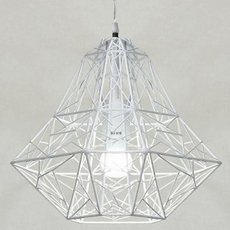 Светильник с арматурой белого цвета, металлическими плафонами BLS 30221