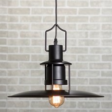 Светильник с арматурой чёрного цвета, металлическими плафонами BLS 30795