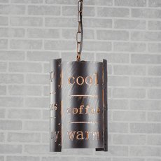 Светильник с металлическими плафонами коричневого цвета BLS 30666
