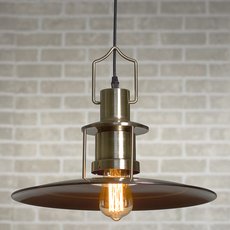 Светильник с металлическими плафонами латуни цвета BLS 30796