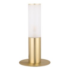 Настольная лампа с арматурой золотого цвета, плафонами белого цвета BLS 16853