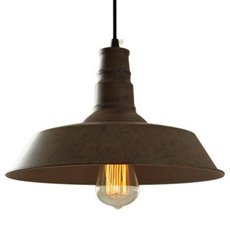 Светильник с арматурой коричневого цвета, металлическими плафонами BLS 30240