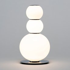 Настольная лампа с арматурой хрома цвета BLS 17553