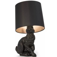 Настольная лампа с арматурой чёрного цвета, плафонами чёрного цвета BLS 10085