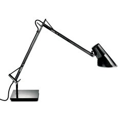 Настольная лампа с арматурой чёрного цвета, плафонами чёрного цвета BLS 11007