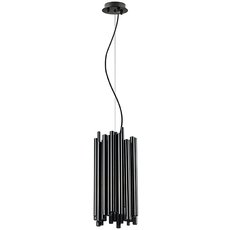 Светильник с металлическими плафонами чёрного цвета BLS 12450
