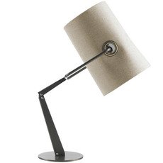 Настольная лампа с текстильными плафонами бежевого цвета BLS 10656