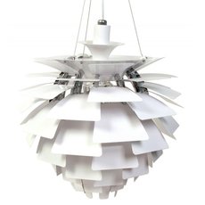 Светильник с арматурой белого цвета, металлическими плафонами BLS 10198