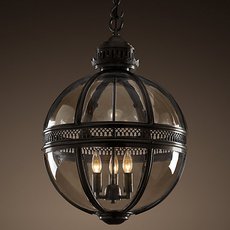 Светильник с арматурой чёрного цвета, плафонами прозрачного цвета BLS 11792