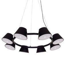 Светильник с металлическими плафонами чёрного цвета BLS 17096
