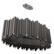 Светильник с арматурой чёрного цвета, плафонами чёрного цвета BLS 14726