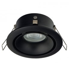 Точечный светильник с арматурой чёрного цвета, металлическими плафонами Nowodvorski 8374