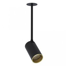 Точечный светильник с арматурой чёрного цвета, плафонами чёрного цвета Nowodvorski 7680