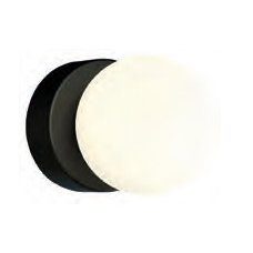 Светильник для ванной комнаты с арматурой чёрного цвета, плафонами белого цвета Nowodvorski 8057