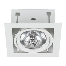 Точечный светильник с арматурой белого цвета, металлическими плафонами Nowodvorski 9413