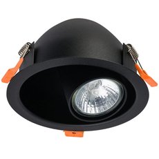 Точечный светильник с арматурой чёрного цвета, плафонами чёрного цвета Nowodvorski 8826