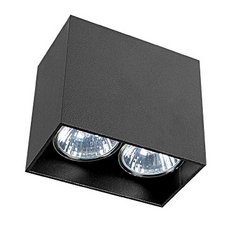 Точечный светильник с металлическими плафонами чёрного цвета Nowodvorski 9384