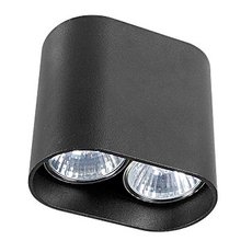 Точечный светильник с металлическими плафонами чёрного цвета Nowodvorski 9386