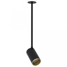 Точечный светильник с арматурой чёрного цвета, металлическими плафонами Nowodvorski 7681