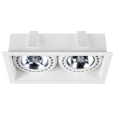 Точечный светильник с арматурой белого цвета, металлическими плафонами Nowodvorski 9412