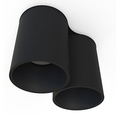 Точечный светильник с арматурой чёрного цвета, металлическими плафонами Nowodvorski 8086