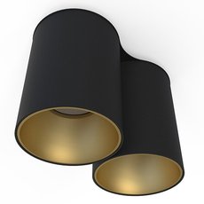 Точечный светильник с арматурой чёрного цвета, плафонами чёрного цвета Nowodvorski 8087