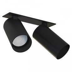 Точечный светильник с арматурой чёрного цвета, металлическими плафонами Nowodvorski 7834