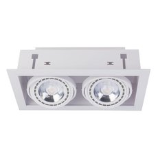 Точечный светильник с арматурой белого цвета, металлическими плафонами Nowodvorski 9574