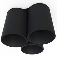 Точечный светильник с арматурой чёрного цвета, плафонами чёрного цвета Nowodvorski 8091