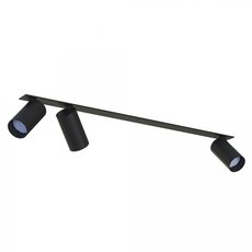 Точечный светильник с арматурой чёрного цвета, металлическими плафонами Nowodvorski 7835