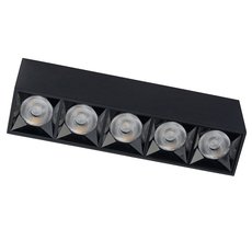Точечный светильник с арматурой чёрного цвета, плафонами чёрного цвета Nowodvorski 10055