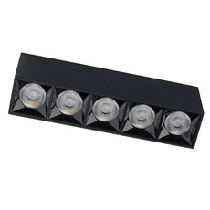 Точечный светильник с арматурой чёрного цвета, металлическими плафонами Nowodvorski 10058