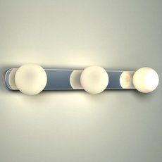 Светильник для ванной комнаты с арматурой хрома цвета, стеклянными плафонами Nowodvorski 6951