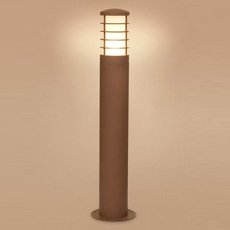 Светильник для уличного освещения с арматурой коричневого цвета, плафонами белого цвета Nowodvorski 4906