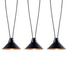 Светильник с арматурой чёрного цвета, металлическими плафонами Nowodvorski 9146