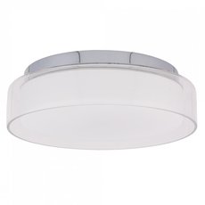 Светильник для ванной комнаты с арматурой хрома цвета, плафонами белого цвета Nowodvorski 8173