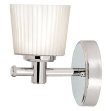 Светильник для ванной комнаты с арматурой хрома цвета, стеклянными плафонами Elstead Lighting BATH/BN1