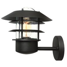 Светильник для уличного освещения с арматурой чёрного цвета Elstead Lighting HELSINGOR BK