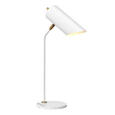 Настольная лампа с арматурой белого цвета, плафонами белого цвета Elstead Lighting QUINTO/TL WAB