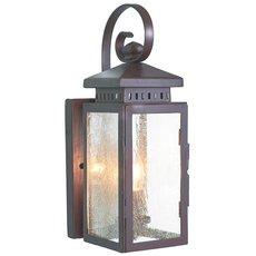 Светильник для уличного освещения с стеклянными плафонами прозрачного цвета Elstead Lighting HYTHE