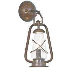 Светильник для уличного освещения с арматурой бронзы цвета Elstead Lighting MINERS WALL