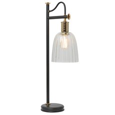 Настольная лампа с плафонами прозрачного цвета Elstead Lighting DOUILLE/TL BPB