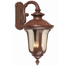 Светильник для уличного освещения с арматурой бронзы цвета, плафонами прозрачного цвета Elstead Lighting CC2/L