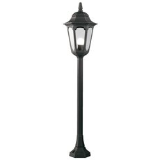 Светильник для уличного освещения с арматурой чёрного цвета, плафонами прозрачного цвета Elstead Lighting PRM5 BLACK