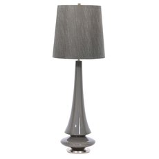 Настольная лампа с арматурой серого цвета Elstead Lighting SPIN/TL GREY