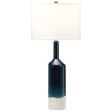 Настольная лампа с текстильными плафонами белого цвета Elstead Lighting BAYSWATER/TL