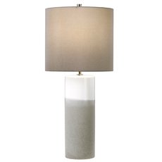 Настольная лампа с арматурой серого цвета Elstead Lighting FULWELL/TL