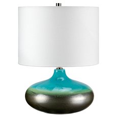 Настольная лампа с арматурой серого цвета Elstead Lighting LAGUNA/TL SM