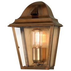 Светильник для уличного освещения с арматурой бронзы цвета, плафонами прозрачного цвета Elstead Lighting ST JAMES BRASS